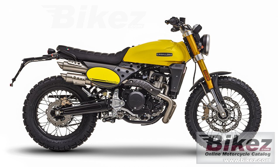 Fantic Caballero Scrambler Poster